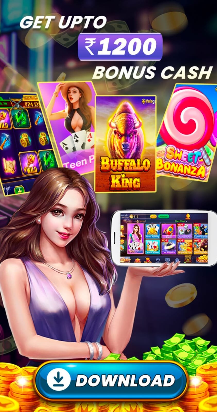 Teen Patti Master 1200 Bonus